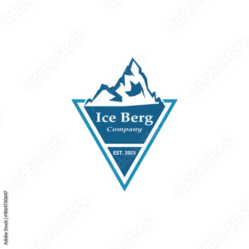 ice berg logo simple