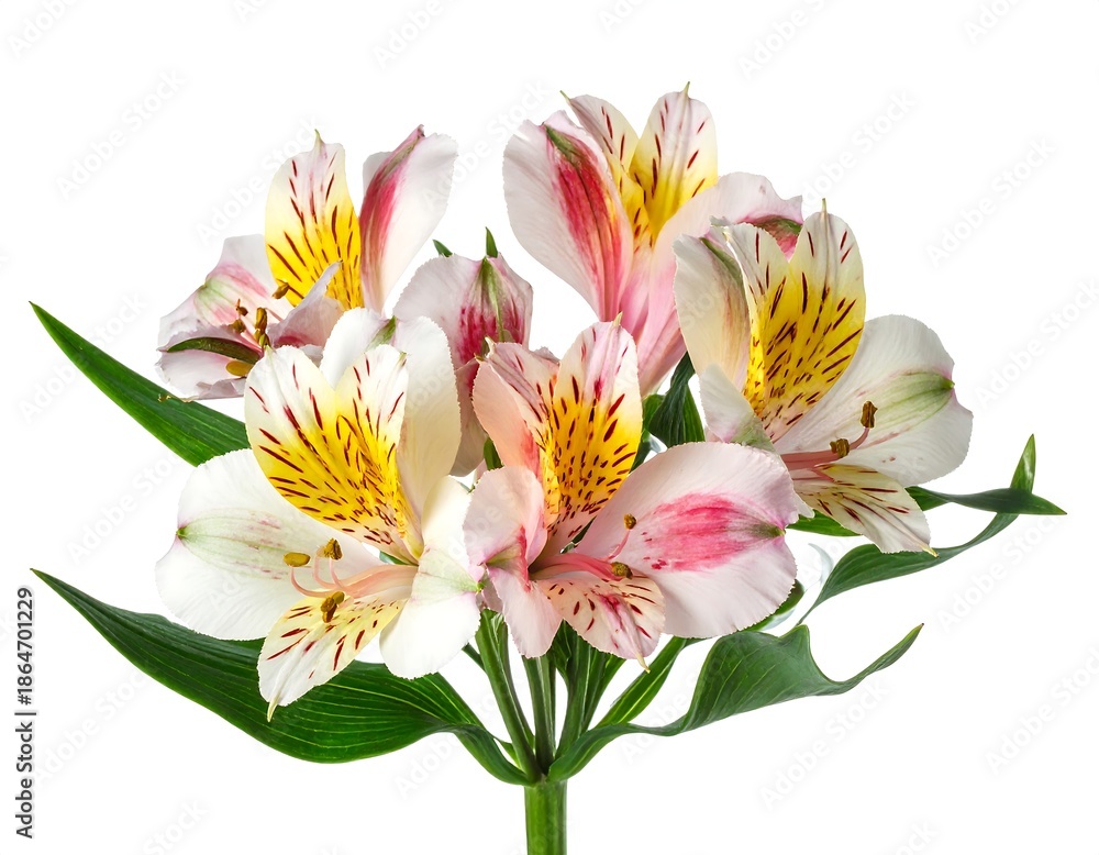 Fototapeta premium Bouquet of Alstroemeria