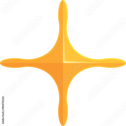 Golden glowing cross radiating light and warmth, symbolizing hope, faith, and positivity