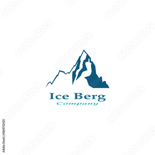ice berg logo simple