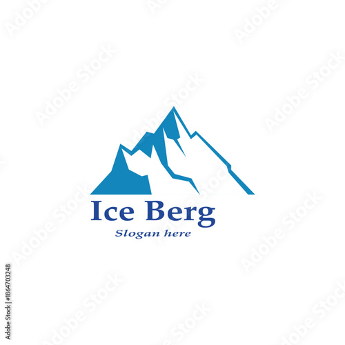 ice berg logo simple