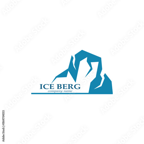 ice berg logo simple