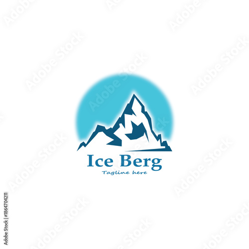 ice berg logo simple
