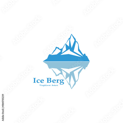 ice berg logo simple