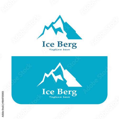 ice berg logo simple
