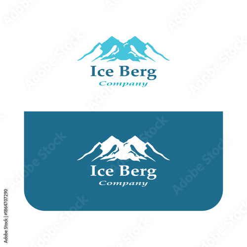 ice berg logo simple