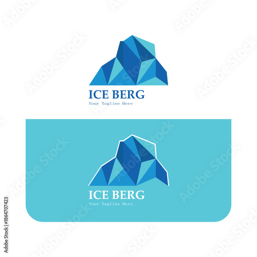 ice berg logo simple