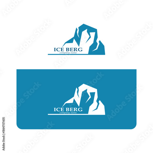 ice berg logo simple