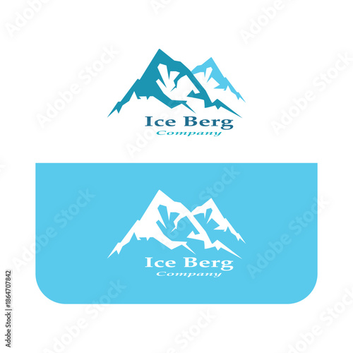 ice berg logo simple
