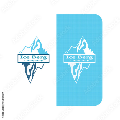 ice berg logo simple