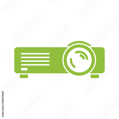 Vector Projector Illustration