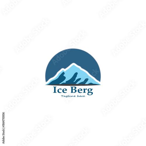 ice berg logo simple