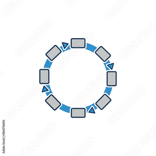 3d vector illustration of colorful casino poker chip stacks and round circles isolated on white as a business concept symbol design element