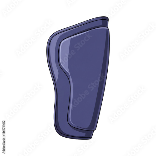 Blue Horse Leg Protector for Equestrian Sports Safety.