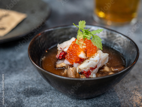 Wallpaper Mural Chawanmushi with lobster and lumpfish roe served as a starter   Torontodigital.ca