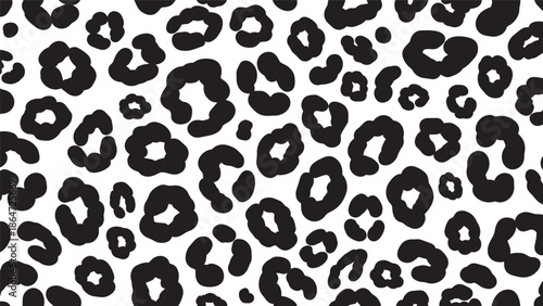 Leopard Page TTle,bl , Page,le Page,leopard print pattern in black and white for fashion Page,le