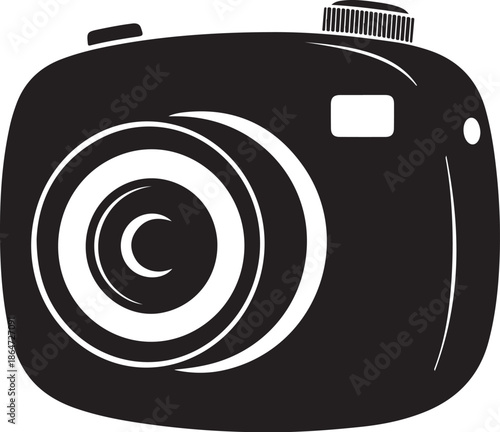 Camera Equipment Silhouette Vector Set