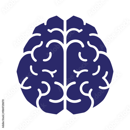 Brain Icon Illustration