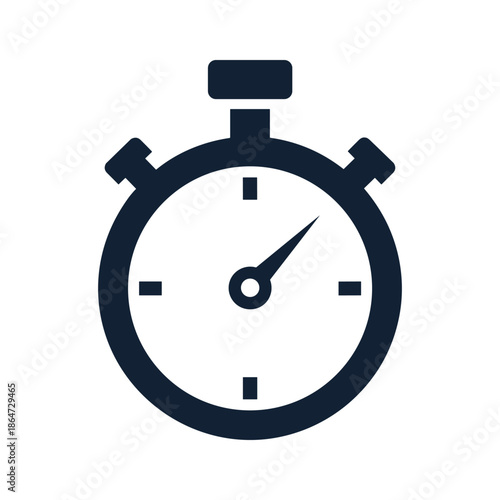 Stopwatch Icon Vector Illustration