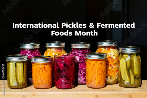International Pickles & Fermented Foods Month