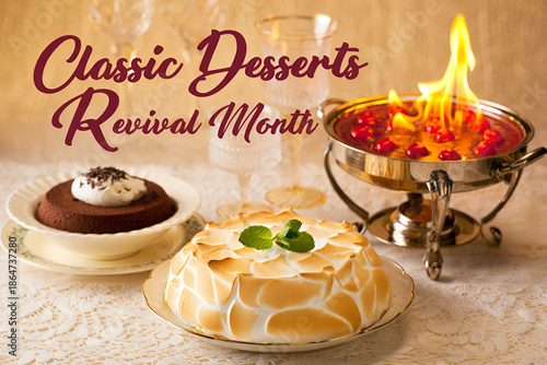 Classic Desserts Revival Month