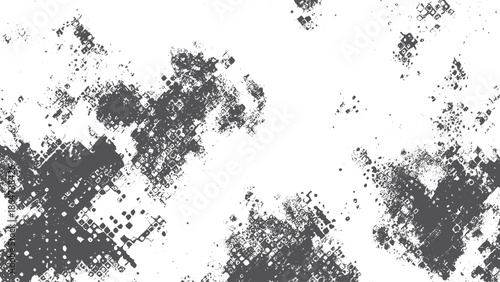 Distressed white wall texture with worn wallpaper and grunge details. Grunge cement wall texture with abstract worn pattern for interior design background. 