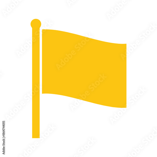 Yellow Flag Icon