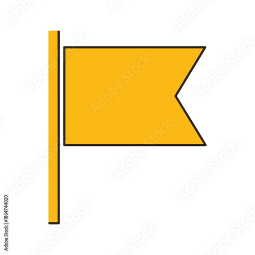 Yellow Flag Icon