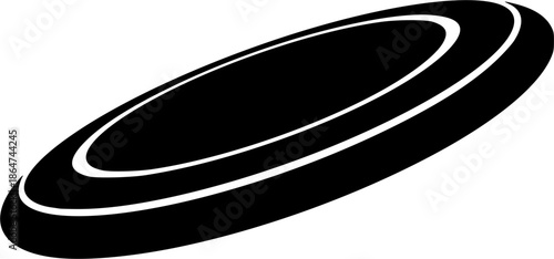 Flying Disc Vector
