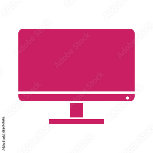 Vector Computer Monitor Icon