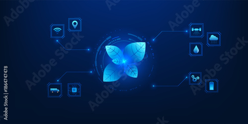 ESG Innovation for Sustainable Energy Saving, Green Space and Smart Agriculture with AI and IoT Technology, Environmental Sustainability, Renewable Energy Management, Smart Farming, Eco-Friendly