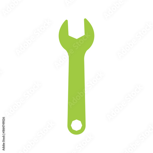 Green Spanner Icon