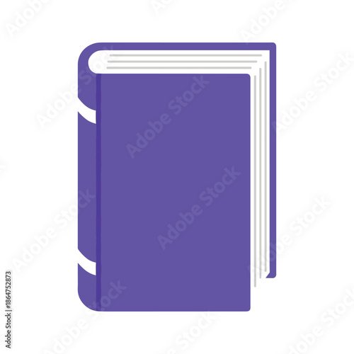 Purple Book Illustration