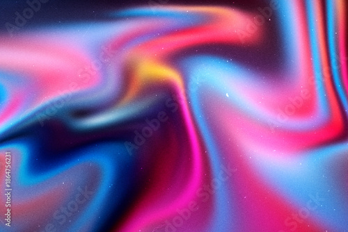 Liquid Glow Grain Gradient Background