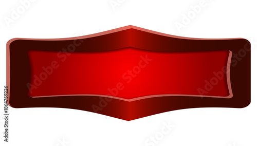 Vintage advertising sign red marquee banner board