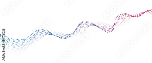 	
Flowing Dot Wave halftone gradient pattern on transparent background	
