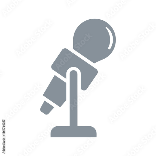 Studio Microphone Vector Illustration