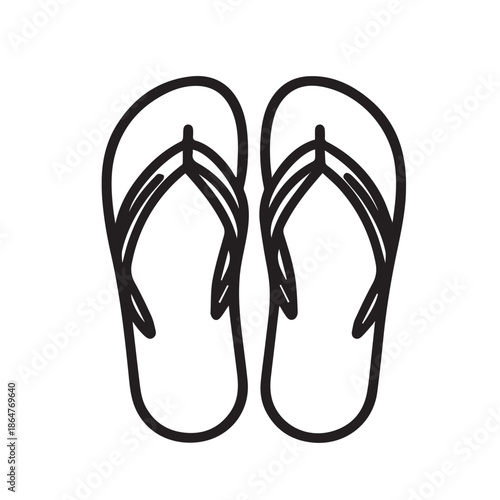 pair of flip flops