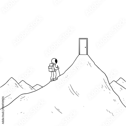 Conceptual dark void with expansive empty space, minimalist abstract background