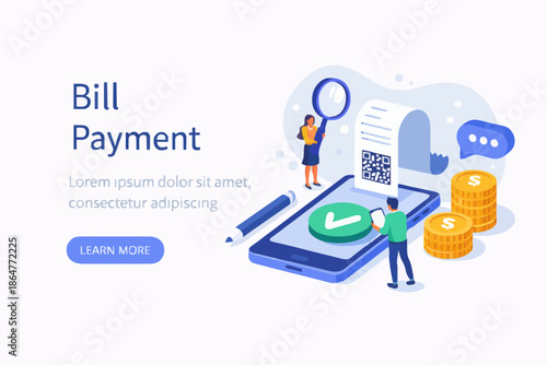 Simple Bill Payment Concept