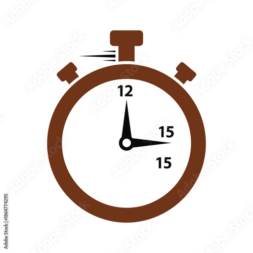 Stopwatch Vector Illustration
