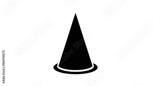 Black witch hat