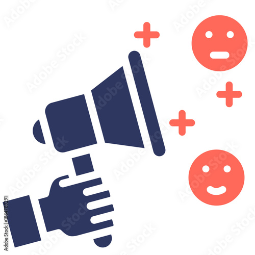 Freedom Of Expression glyph color icon