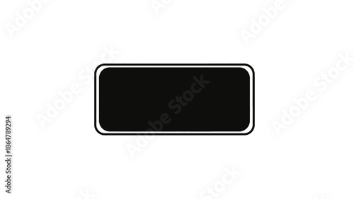 Blank smartphone screen