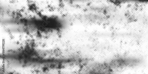 Distressed overlay texture of cracked concrete, stone or asphalt. grunge background. abstract halftone vector illustration