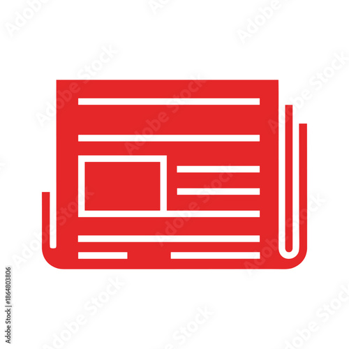 Vector News Icon