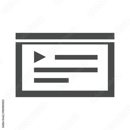 Video Player Icon