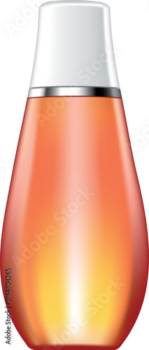 test tube with red liquid inside