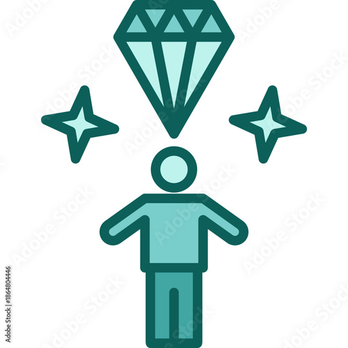 Human Dignity solid icon