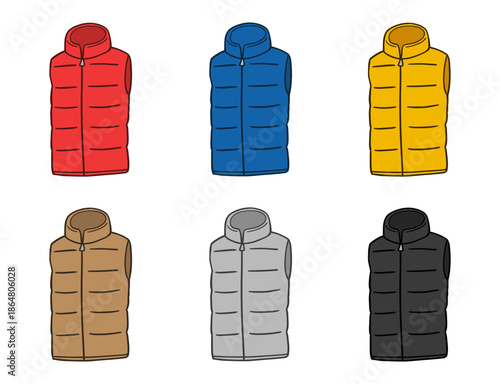 寒い時に重宝するダウンベスト